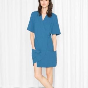 & Other Stories Kimono Wrap Dress
